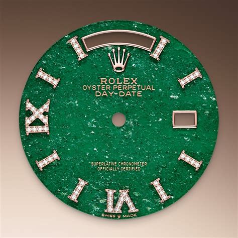 rolex green aventurine dial|rolex day date dial.